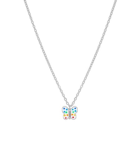 Collar Marea Girls de Mariposa en Plata Ley