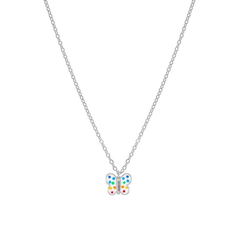 Collar Marea Girls de Mariposa en Plata Ley