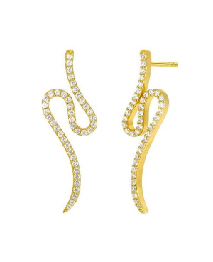 Pendientes Marea Abstract D03201/AF