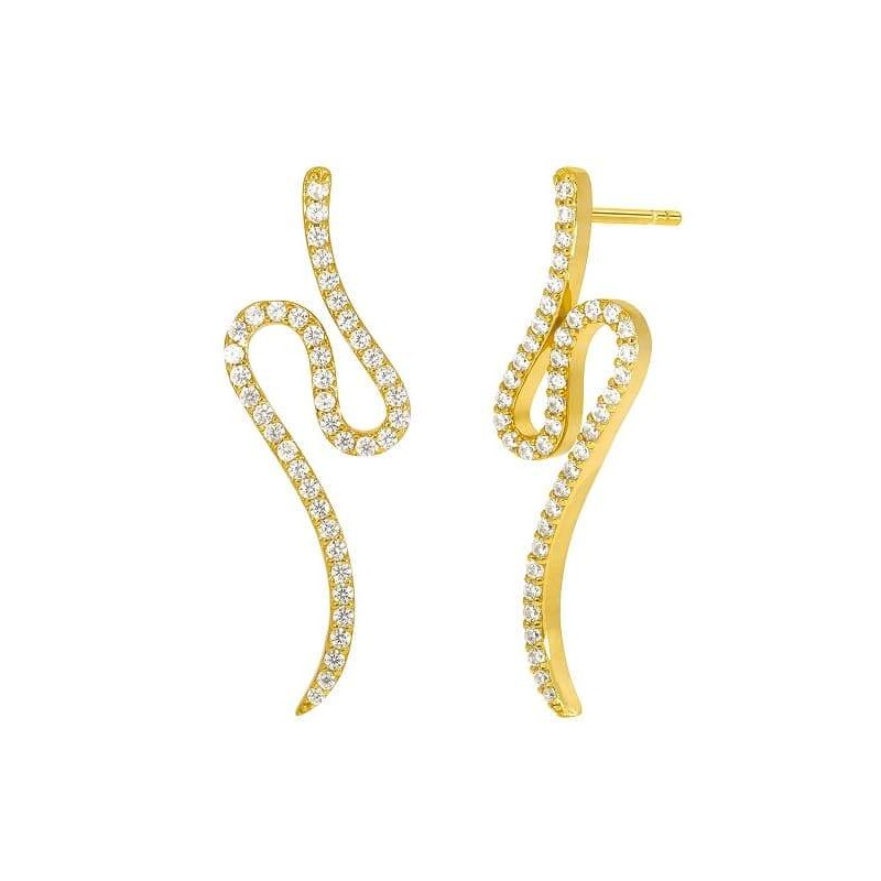 Pendientes Marea Abstract D03201/AF