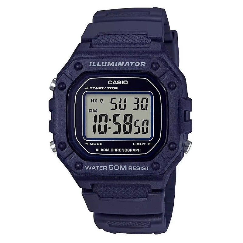 Reloj Casio W-218H-2A Digital Hombre
