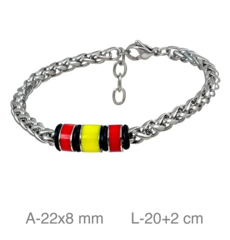 Pulsera España de Acero
