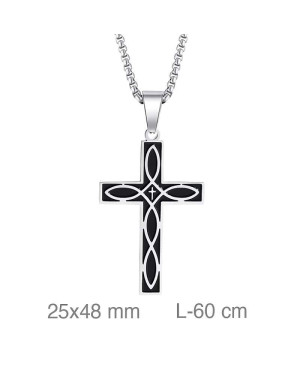Cadena con Cruz Celta en Acero