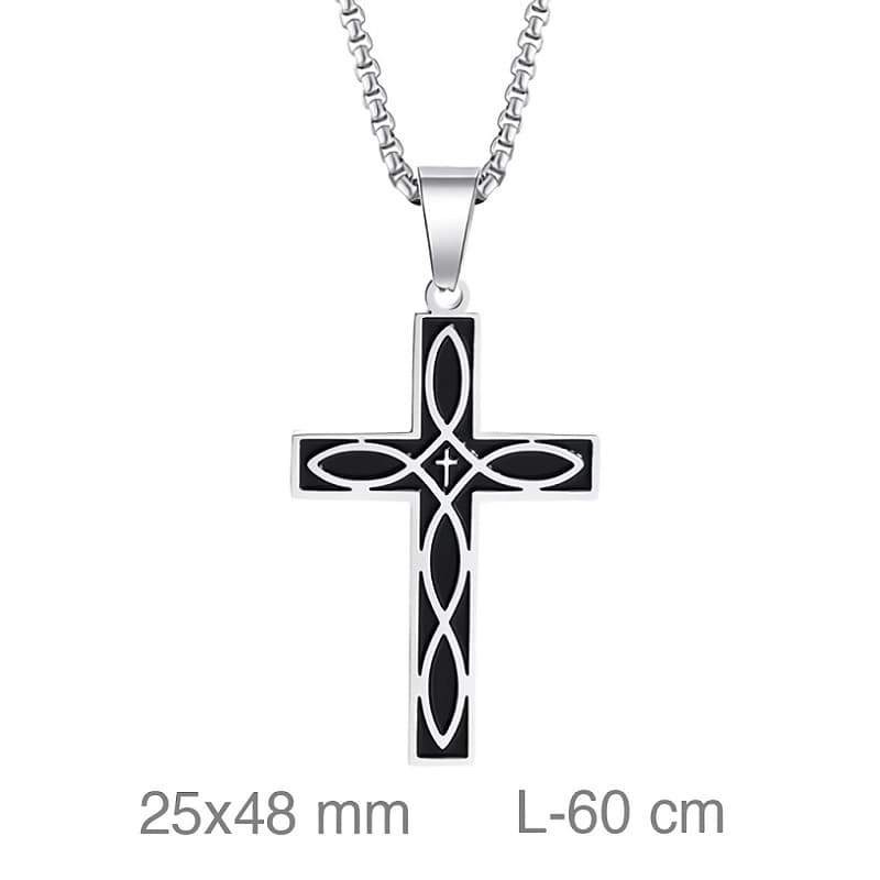 Cadena con Cruz Celta en Acero