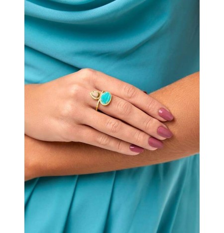 Anillo Marea Dubai D03506/AM Plata Ley