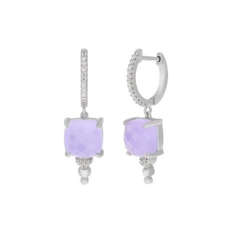 Pendientes Marea Dubai D03501/AU Plata LeyCirconitas