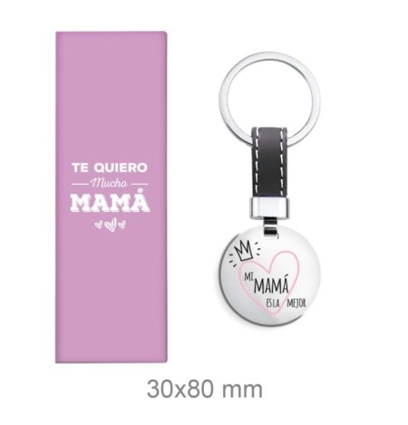 Llavero de Acero mi Mama es la Mejor