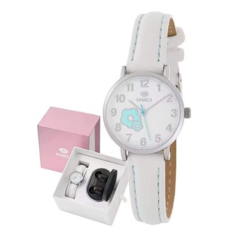 Reloj Marea B41304/7 Niña con Auriculares Bluetooth de Regalo
