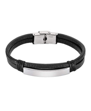 Pulsera Marea C00103/406 Acero y Piel