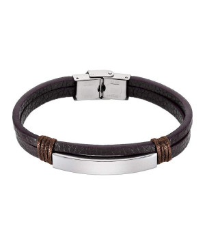 Pulsera Marea C00103/407 Acero y Piel