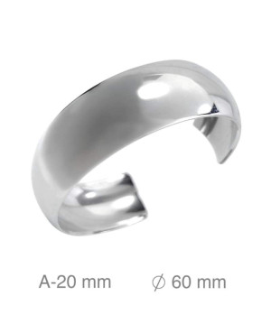 Brazalete Ancho en Acero