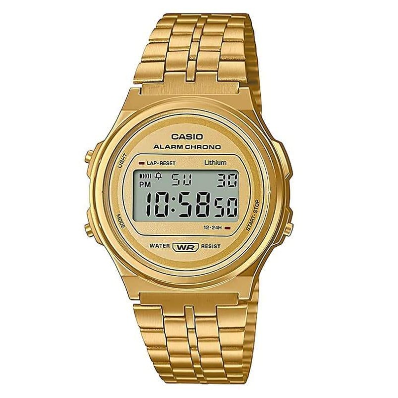 Reloj Casio Vitage LA-680WG-9D Digital Unisex