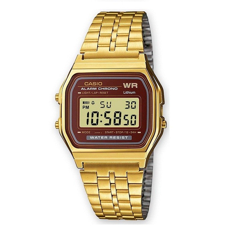 Reloj Casio A-159WG-5E Digital Unisex | Relojería Joyería Pardines