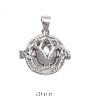 Llamador de Ángeles en Plata Ley