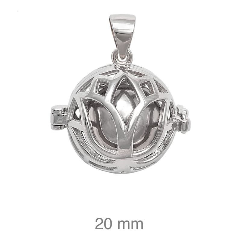 Llamador de Ángeles en Plata Ley