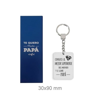 Llavero para el Padre Acero