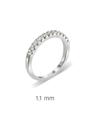 Anillo de Plata Ley con Circonitas