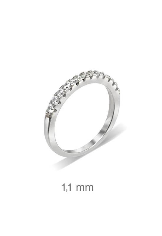 Anillo de Plata Ley con Circonitas