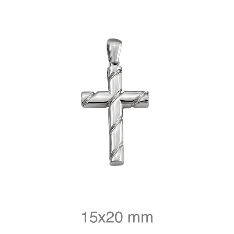 Cruz Rayada de Plata Ley