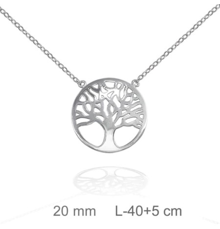 Collar Árbol de la Vida Plata Ley