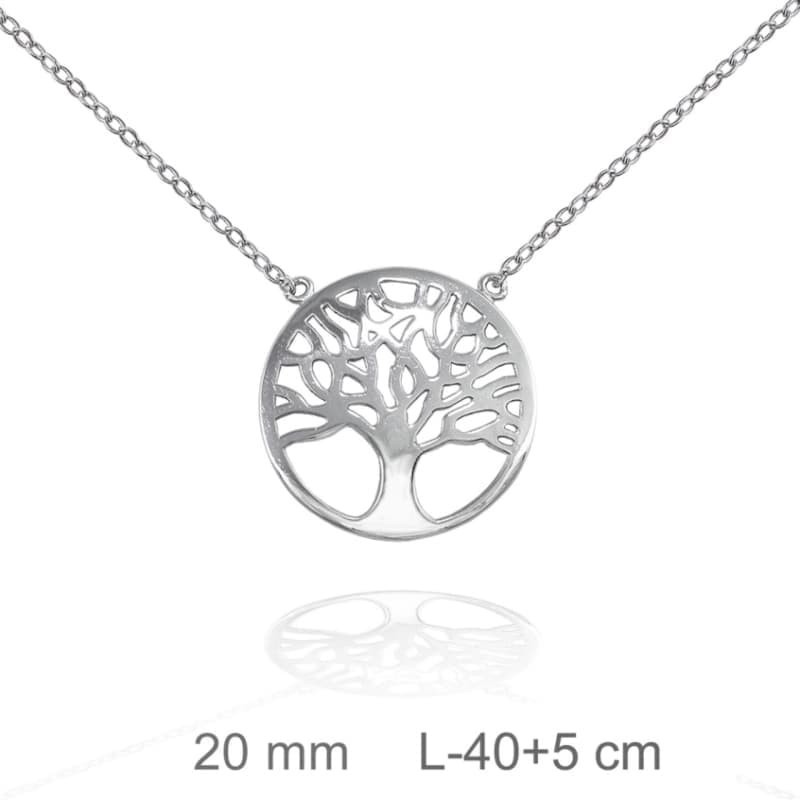 Collar Árbol de la Vida Plata Ley