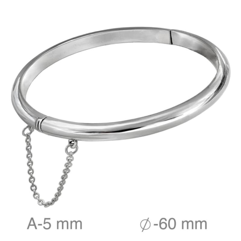 Caña de 5mm en Plata Ley