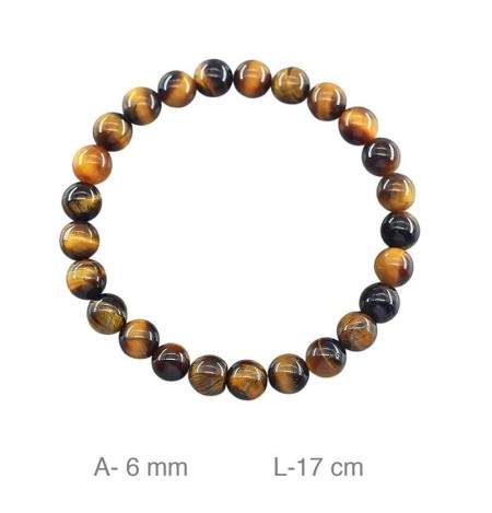 Pulsera de Piedra Natural OJo de Tigre