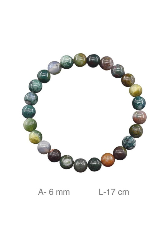 Pulsera de Piedra Natural Ágata India