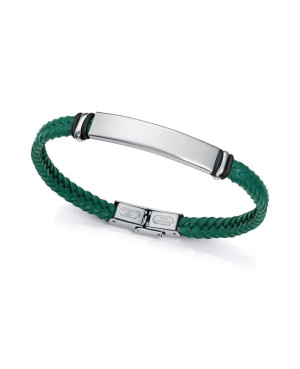 Pulsera Viceroy 15180P01016 Acero y Piel Verde