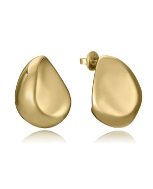 Pendientes Viceroy de Acero con Volumen Dorados  14298E01012