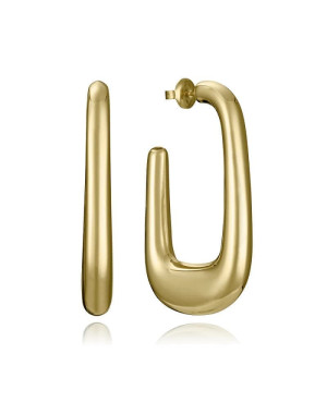 Pendientes Aros Viceroy de Acero Dorado 14297E01012