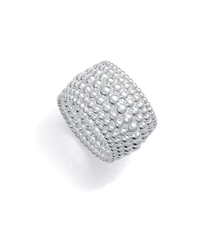 Anillo Viceroy de Acero Chapado en Plata 14317A01400