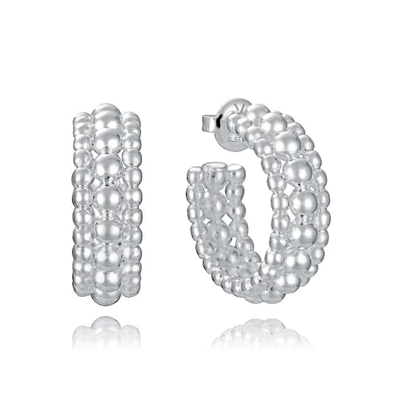 Pendientes Viceroy de Acero Chapado en Plata Plata 14318E01000