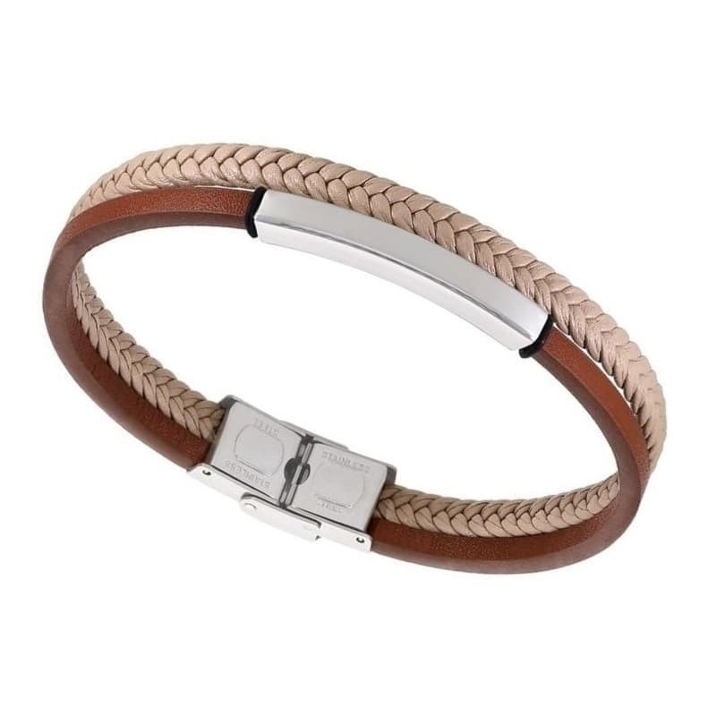 Pulsera Marea C00103/308 de Acero y Piel