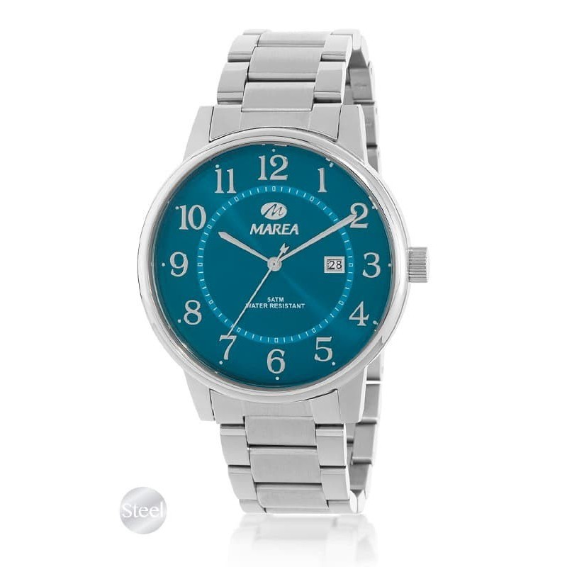 Reloj Marea Steel B36211/2 de Hombre con Calendario