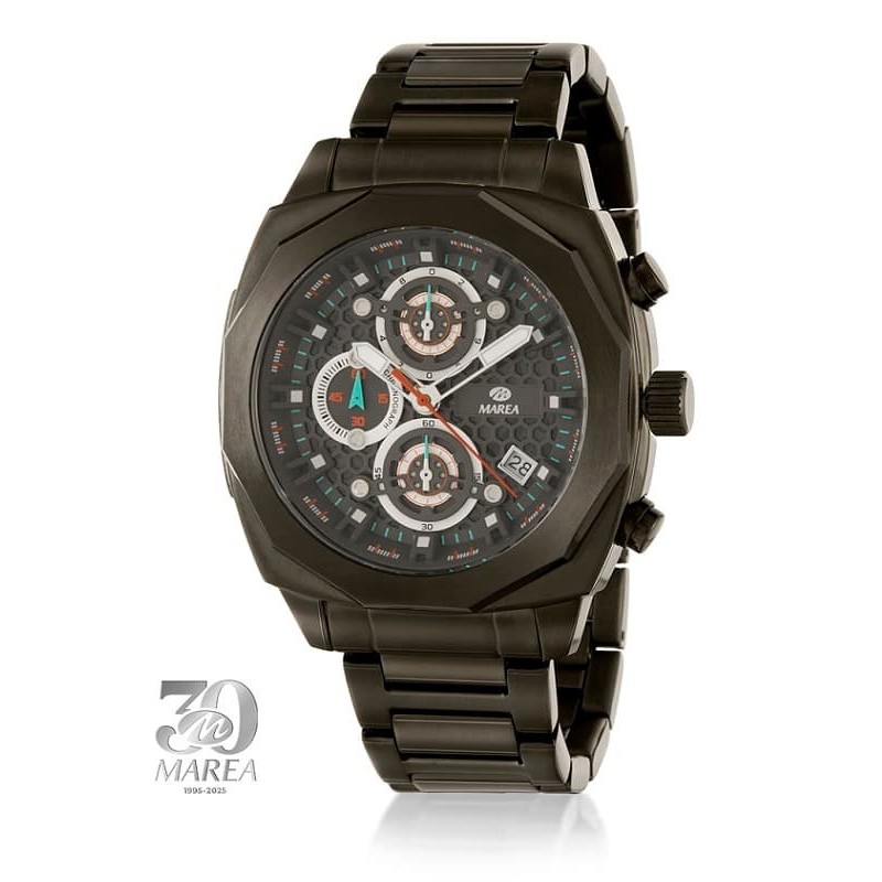 Reloj Marea Steel B35382/4 Cronógrafo Hombre