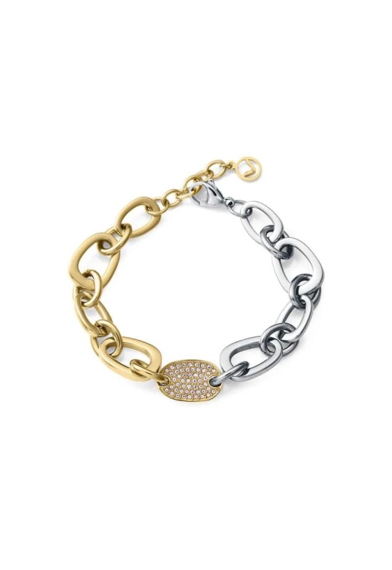 Pulsera Viceroy de Acero Bicolor y Circonitas 75408P01012