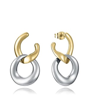 Pendientes Viceroy de Acero Bicolor 15195E01012