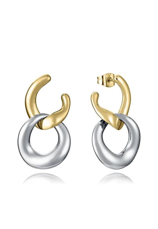 Pendientes Viceroy de Acero Bicolor 15195E01012