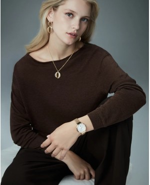 Collar Viceroy Acero Dorado 15191C01012