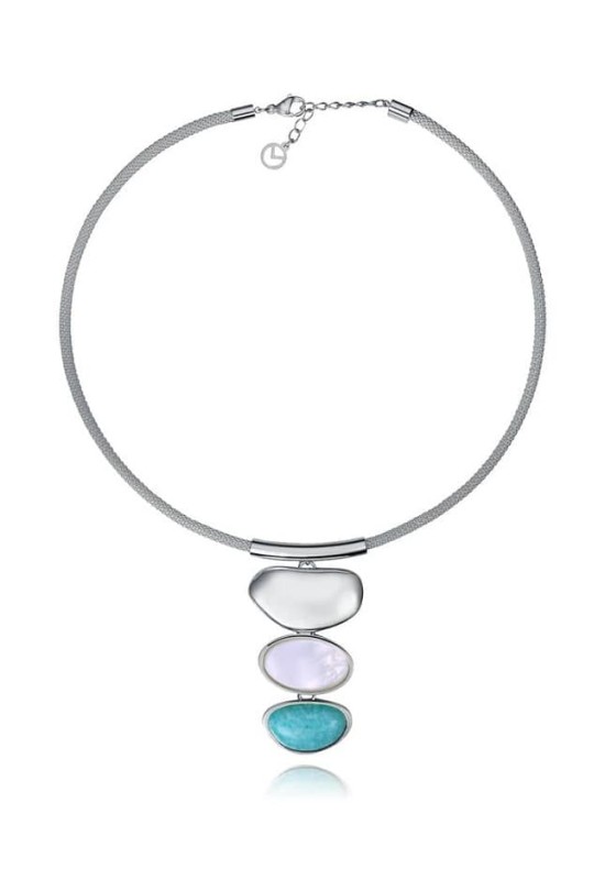 Collar Viceroy de Acero Chapado en Plata 14349C01000