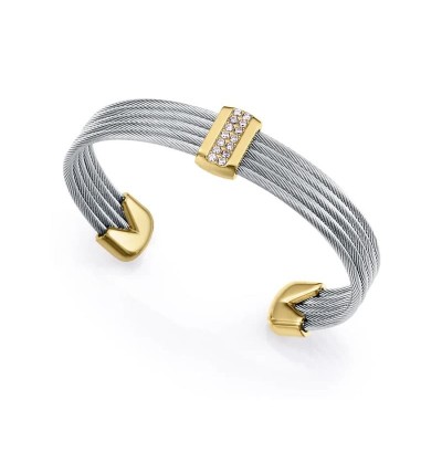Pulsera Viceroy de Acero Bicolor con Circonitas15193P01000