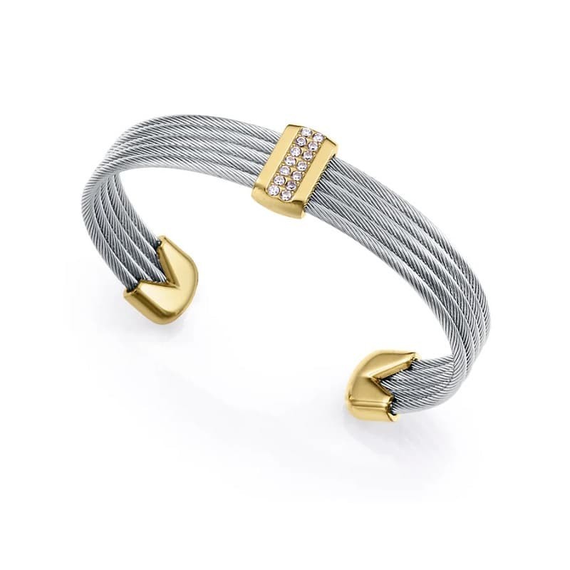 Pulsera Viceroy de Acero Bicolor con Circonitas15193P01000