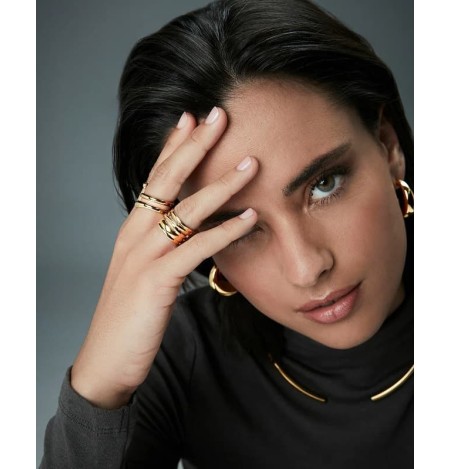 Anillo Viceroy de Acero Dorado 15197A01812