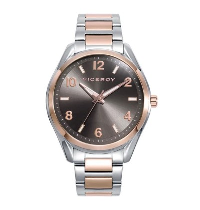 Reloj Viceroy Chic 401222-15 Mujer Bicolor Rosado