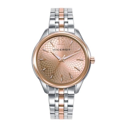 Reloj Viceroy 401234-75 Mujer Bicolor Rosado