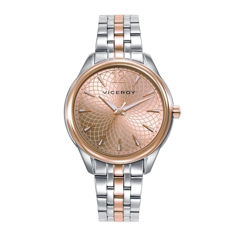 Reloj Viceroy 401234-75 Mujer Bicolor Rosado