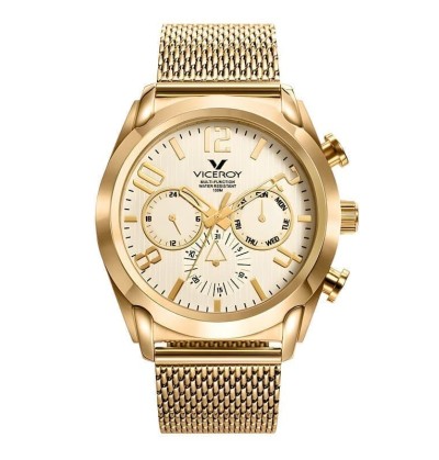 Reloj Viceroy 471195-95 de Hombre Multifuncion Dorado