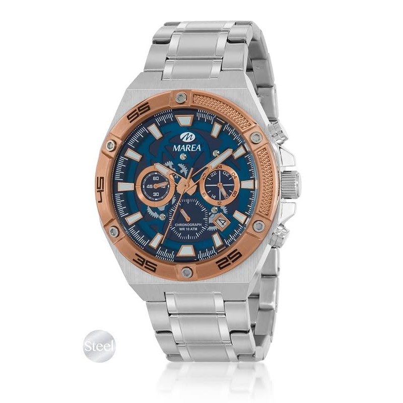 Reloj Marea Crono Steel B35374/3 Hombre