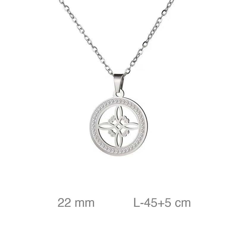 Cadena con Nudo de Brujas en Acero